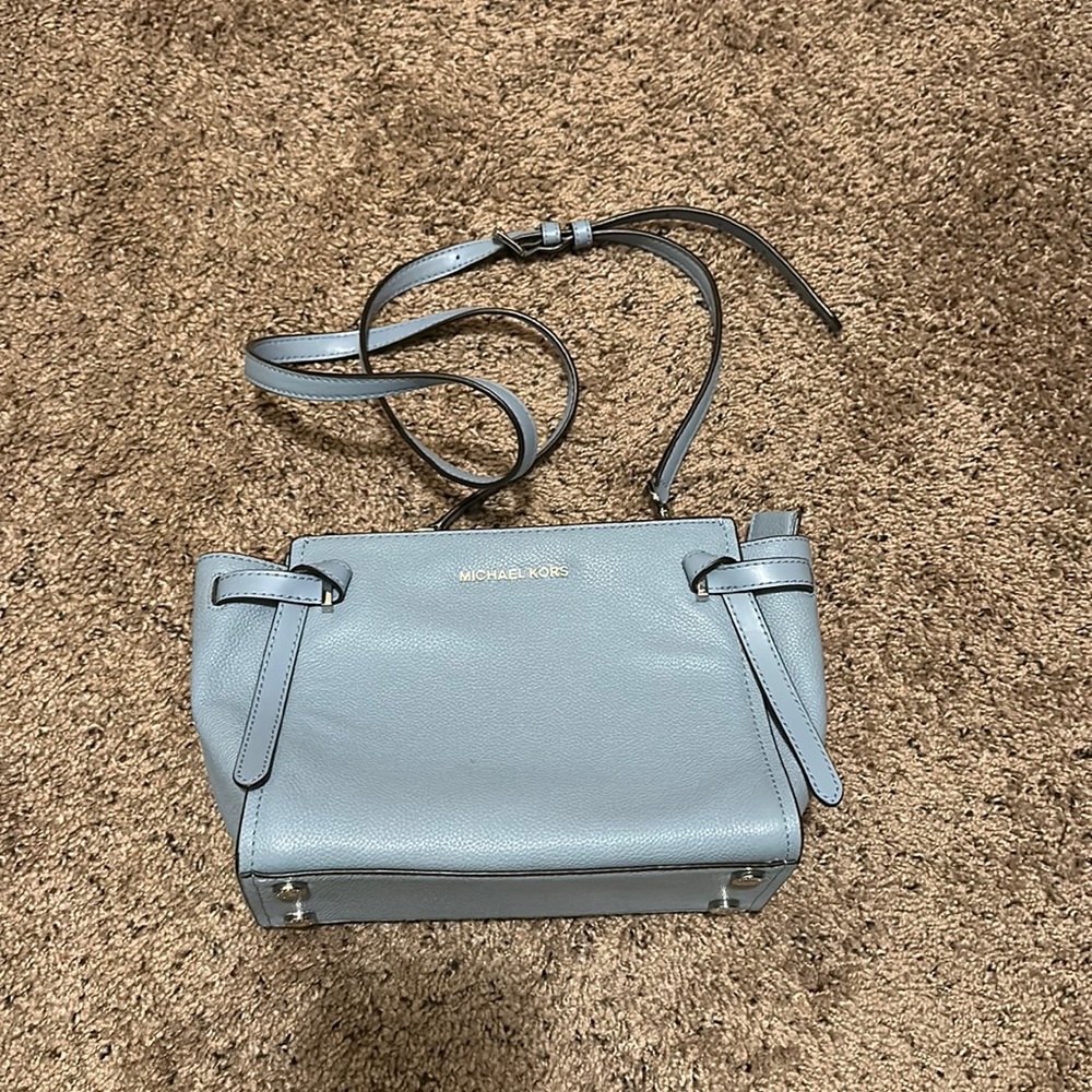 Small light blue Michael Kors purse